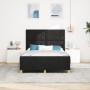 Cama  Negra 140x190 cm Tela | Foro24.es | Tu tienda online para hogar, jardín y más Foro24.es