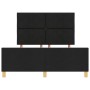 Cama  Negra 140x190 cm Tela | Foro24.es | Tu tienda online para hogar, jardín y más Foro24.es