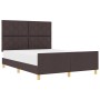 Estructura de Cama  Marrón Oscuro 140x190 cm Tela | Foro24.es | Tu tienda online para hogar, jardín y más Foro24.es