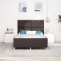 Estructura de Cama  Marrón Oscuro 140x190 cm Tela | Foro24.es | Tu tienda online para hogar, jardín y más Foro24.es