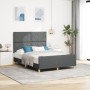 Estructura de Cama  Gris oscuro Tela, Madera 140 x 200 cm | Foro24.es | Tu tienda online para hogar, jardín y más Foro24.es