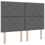 Estructura de Cama  Gris oscuro Tela, Madera 140 x 200 cm | Foro24.es | Tu tienda online para hogar, jardín y más Foro24.es
