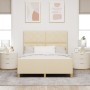 Estructura de Cama Crema  140x200 cm Tela | Foro24.es | Tu tienda online para hogar, jardín y más Foro24.es