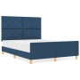 Estructura de Cama de Tela Azul  140x200 cm | Foro24.es | Tu tienda online para hogar, jardín y más Foro24.es