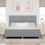 Estructura de Cama  en Gris Claro, 180x200 cm, Tela | Foro24.es | Tu tienda online para hogar, jardín y más Foro24.es