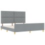 Estructura de Cama  en Gris Claro, 180x200 cm, Tela | Foro24.es | Tu tienda online para hogar, jardín y más Foro24.es