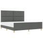 Estructura de Cama  Gris Oscuro 180x200 cm Tapizada | Foro24.es | Tu tienda online para hogar, jardín y más Foro24.es