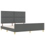 Estructura de Cama  Gris Oscuro 180x200 cm Tapizada | Foro24.es | Tu tienda online para hogar, jardín y más Foro24.es