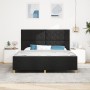 Estructura de Cama  Negra 180x200 cm de Tela | Foro24.es | Tu tienda online para hogar, jardín y más Foro24.es