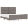 Estructura de Cama Taupe 180x200 cm de by , Beds and slatted bases - Ref: Foro24-3344827, Price: 251,93 €, Discount: %
