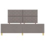 Estructura de Cama Taupe 180x200 cm de by , Beds and slatted bases - Ref: Foro24-3344827, Price: 251,93 €, Discount: %