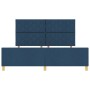 Estructura de Cama  Azul 180x200 cm Tela | Foro24.es | Tu tienda online para hogar, jardín y más Foro24.es