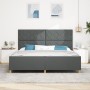 Estructura de cama  Gris oscuro 200x200 cm Tela | Foro24.es | Tu tienda online para hogar, jardín y más Foro24.es