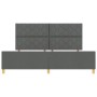 Estructura de cama  Gris oscuro 200x200 cm Tela | Foro24.es | Tu tienda online para hogar, jardín y más Foro24.es