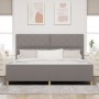 Estructura de cama  Taupe 200x200 cm Tela | Foro24.es | Tu tienda online para hogar, jardín y más Foro24.es