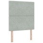 Estructura de Cama de Terciopelo Gris Claro 80x200 cm de by , Beds and slatted bases - Ref: Foro24-3344837, Price: 161,24 €, ...