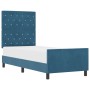 Base de cama  Azul Oscuro 80x200 cm Terciopelo | Foro24.es | Tu tienda online para hogar, jardín y más Foro24.es