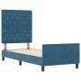 Base de cama  Azul Oscuro 80x200 cm Terciopelo | Foro24.es | Tu tienda online para hogar, jardín y más Foro24.es
