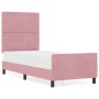 Estructura de Cama  Rosa 80x200 cm Terciopelo | Foro24.es | Tu tienda online para hogar, jardín y más Foro24.es