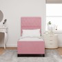 Estructura de Cama  Rosa 80x200 cm Terciopelo | Foro24.es | Tu tienda online para hogar, jardín y más Foro24.es