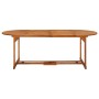 Garden dining set 9 pieces solid acacia wood by vidaXL, Garden sets - Ref: Foro24-3086976, Price: 621,35 €, Discount: %