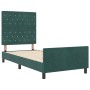 Estructura de Cama Verde Oscuro 90x190 cm Terciopelo | Foro24.es | Tu tienda online para hogar, jardín y más Foro24.es