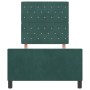 Estructura de Cama Verde Oscuro 90x190 cm Terciopelo | Foro24.es | Tu tienda online para hogar, jardín y más Foro24.es