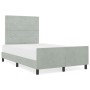 Estructura de Cama  Gris Claro 120x190 cm Terciopelo | Foro24.es | Tu tienda online para hogar, jardín y más Foro24.es