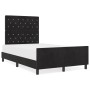 Cama Negra 120x200 cm Terciopelo by , Beds and slatted bases - Ref: Foro24-3344869, Price: 173,72 €, Discount: %