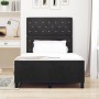 Cama Negra 120x200 cm Terciopelo by , Beds and slatted bases - Ref: Foro24-3344869, Price: 173,72 €, Discount: %