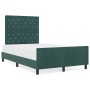 Estructura de Cama Verde Oscuro 120x200 cm Terciopelo by , Beds and slatted bases - Ref: Foro24-3344870, Price: 174,53 €, Dis...