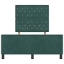 Estructura de Cama Verde Oscuro 120x200 cm Terciopelo by , Beds and slatted bases - Ref: Foro24-3344870, Price: 174,53 €, Dis...
