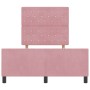 Base de cama rosa 120x200 cm terciopelo | Foro24.es | Tu tienda online para hogar, jardín y más Foro24.es