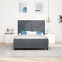 Estructura de Cama  Gris Oscuro 140x200 cm Terciopelo | Foro24.es | Tu tienda online para hogar, jardín y más Foro24.es