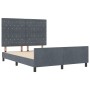 Estructura de Cama  Gris Oscuro 140x200 cm Terciopelo | Foro24.es | Tu tienda online para hogar, jardín y más Foro24.es