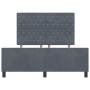 Estructura de Cama  Gris Oscuro 140x200 cm Terciopelo | Foro24.es | Tu tienda online para hogar, jardín y más Foro24.es