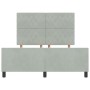 Estructura de Cama Gris Claro 160x200 cm Terciopelo von , Betten und Lattenroste - Ref: Foro24-3344885, Preis: 248,01 €, Raba...