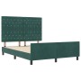 Estructura de Cama Verde Oscuro 160x200 cm Terciopelo | Foro24.es | Tu tienda online para hogar, jardín y más Foro24.es