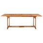 Set de comedor para jardín 9 piezas madera maciza de acacia de vidaXL, Conjuntos de jardín - Ref: Foro24-3086986, Precio: 688...