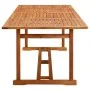 Set de comedor para jardín 9 piezas madera maciza de acacia de vidaXL, Conjuntos de jardín - Ref: Foro24-3086986, Precio: 674...
