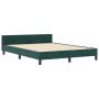 Marco de Cama en Verde Oscuro, 180x200 cm, Terciopelo by , Beds and slatted bases - Ref: Foro24-3344894, Price: 280,82 €, Dis...