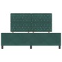 Marco de Cama en Verde Oscuro, 180x200 cm, Terciopelo by , Beds and slatted bases - Ref: Foro24-3344894, Price: 280,82 €, Dis...