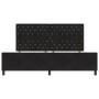 Estructura de Cama Negra 200x200 cm de Terciopelo by , Beds and slatted bases - Ref: Foro24-3344899, Price: 239,73 €, Discoun...
