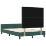 Marco de Cama en Verde Oscuro, 120x190 cm, Hecho de Terciopelo by , Beds and slatted bases - Ref: Foro24-3344930, Price: 171,...