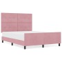 Cama  Rosa 160x200 cm Terciopelo | Foro24.es | Tu tienda online para hogar, jardín y más Foro24.es