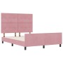 Cama  Rosa 160x200 cm Terciopelo | Foro24.es | Tu tienda online para hogar, jardín y más Foro24.es