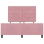 Cama  Rosa 160x200 cm Terciopelo | Foro24.es | Tu tienda online para hogar, jardín y más Foro24.es