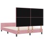 Cama  Rosa 160x200 cm Terciopelo | Foro24.es | Tu tienda online para hogar, jardín y más Foro24.es