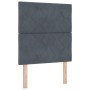 Estructura de Cama Gris Oscuro 80x200 cm Terciopelo by , Beds and slatted bases - Ref: Foro24-3344970, Price: 146,47 €, Disco...