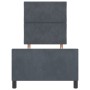 Estructura de Cama Gris Oscuro 80x200 cm Terciopelo by , Beds and slatted bases - Ref: Foro24-3344970, Price: 146,47 €, Disco...